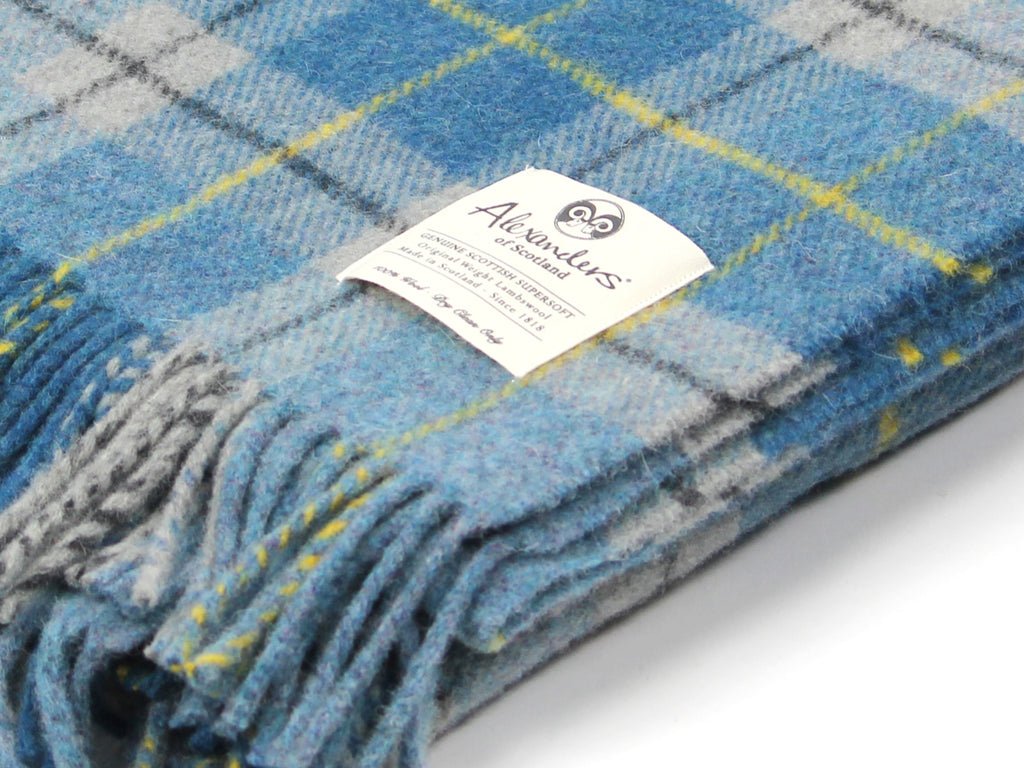 Traditional Weight Woollen Blanket - City Plaid